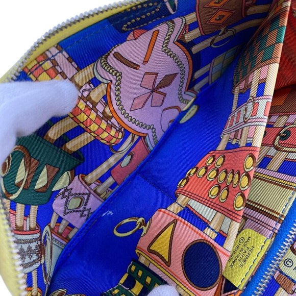 HERMES Yellow Wallet - Picture 8 of 12